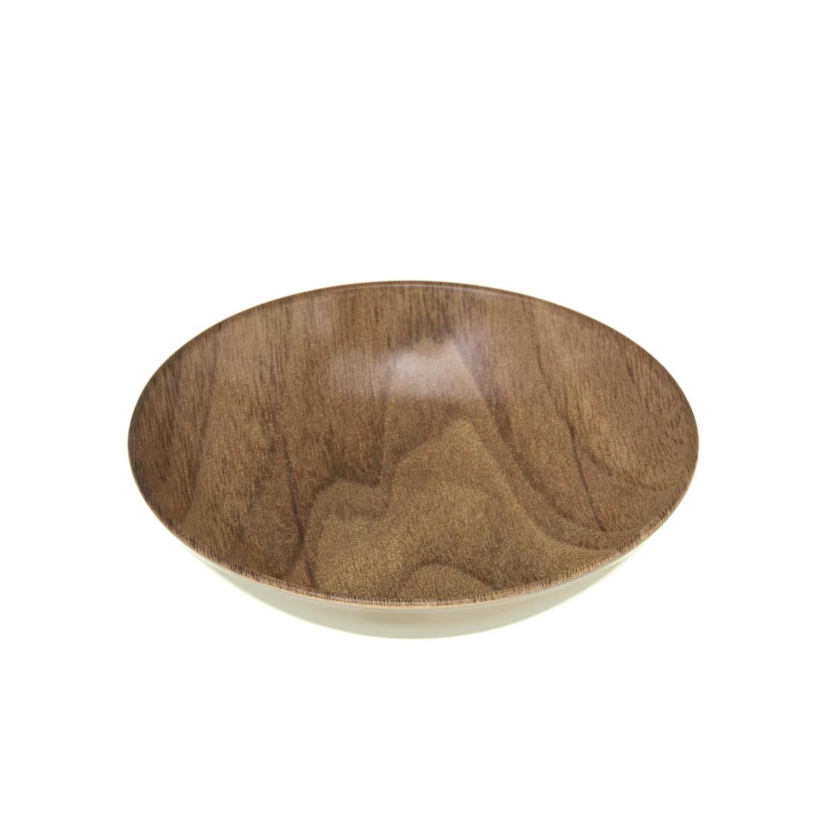 ASSIETTE CREUSE BOIS MOOD 20CM