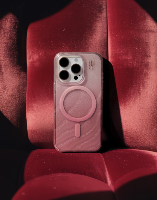 iPhone 16 Pro Max MagSafe Hardcase Hülle Clear Case Recycled (IDCLCMS-I2467P-563) - Rose Blush