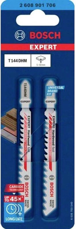 Bosch - Expert Hardwood Fast T 144 DHM Bladen - 2 Stuk