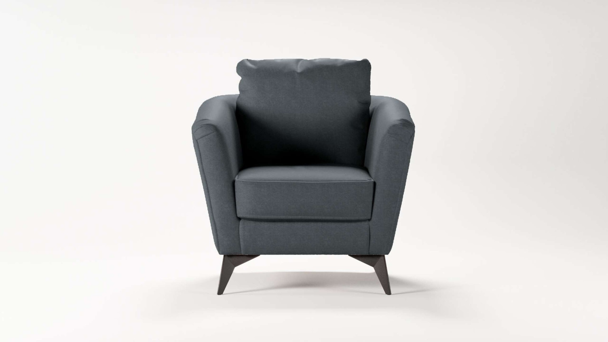 Home affaire Cocktailsessel »MATTHEW Sessel, Masse B/T/H: 83/85/88 cm« modern, mit Rückenkissen