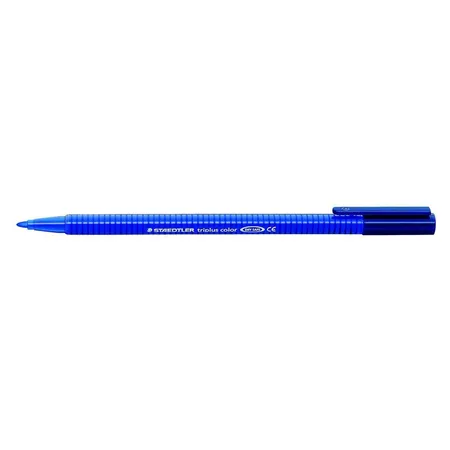 STAEDTLER® 323-3 triplus color Fasermaler, dreikant, blau