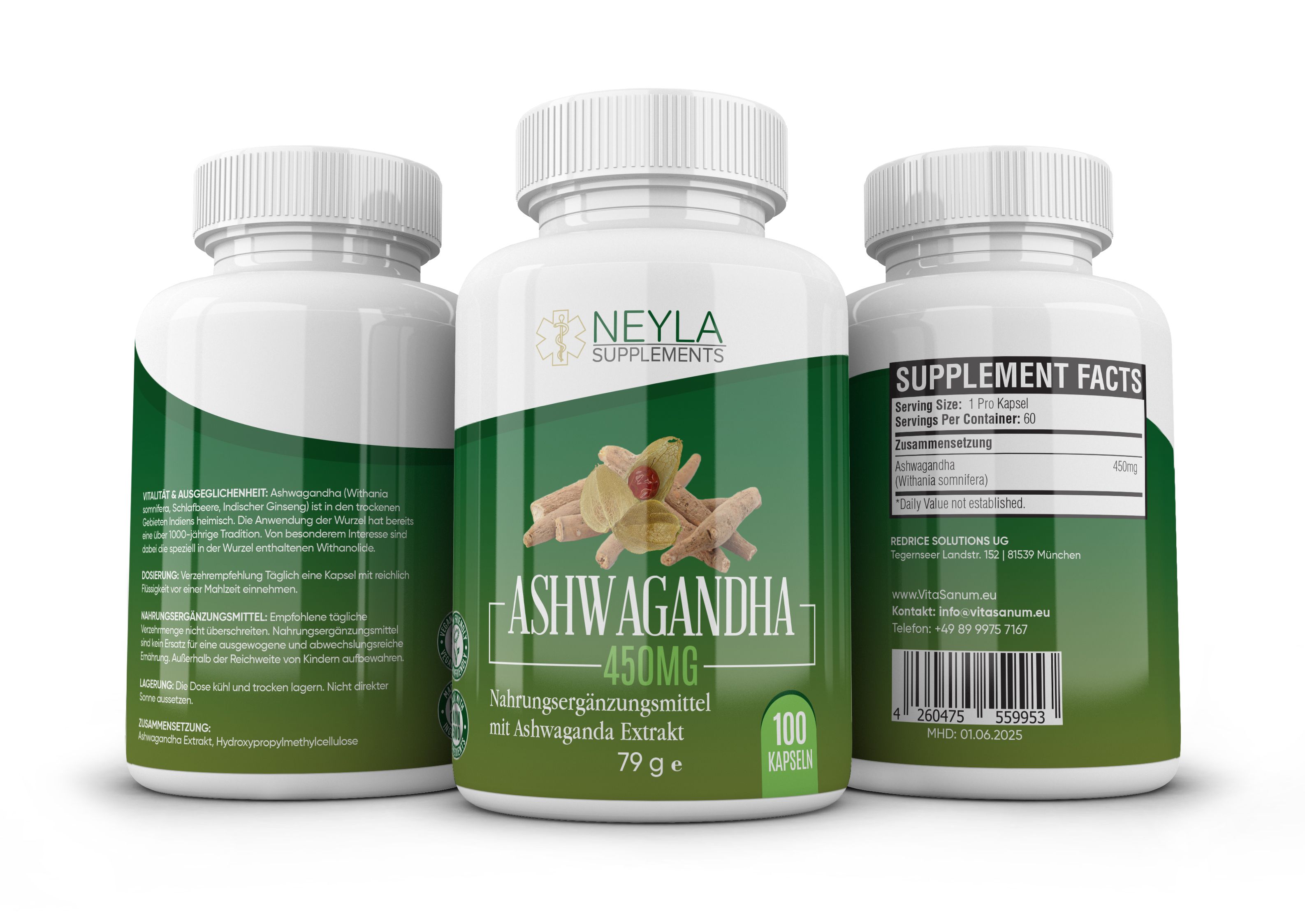 NEYLA® Ashwagandha Extrakt
