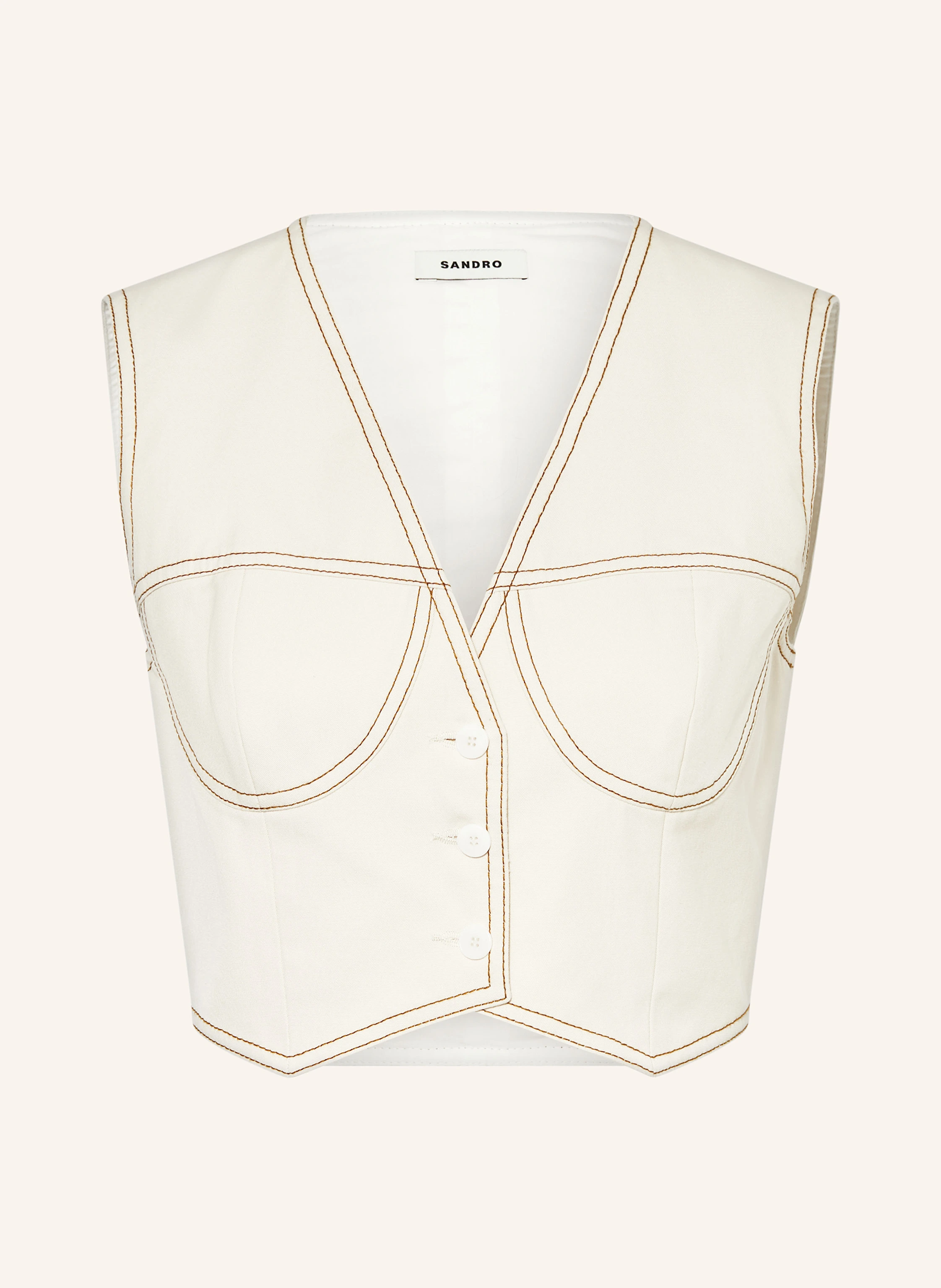 SANDRO Cropped-Weste