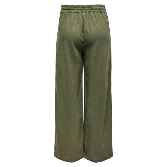 JDY Say Linen Wide Broek Dames