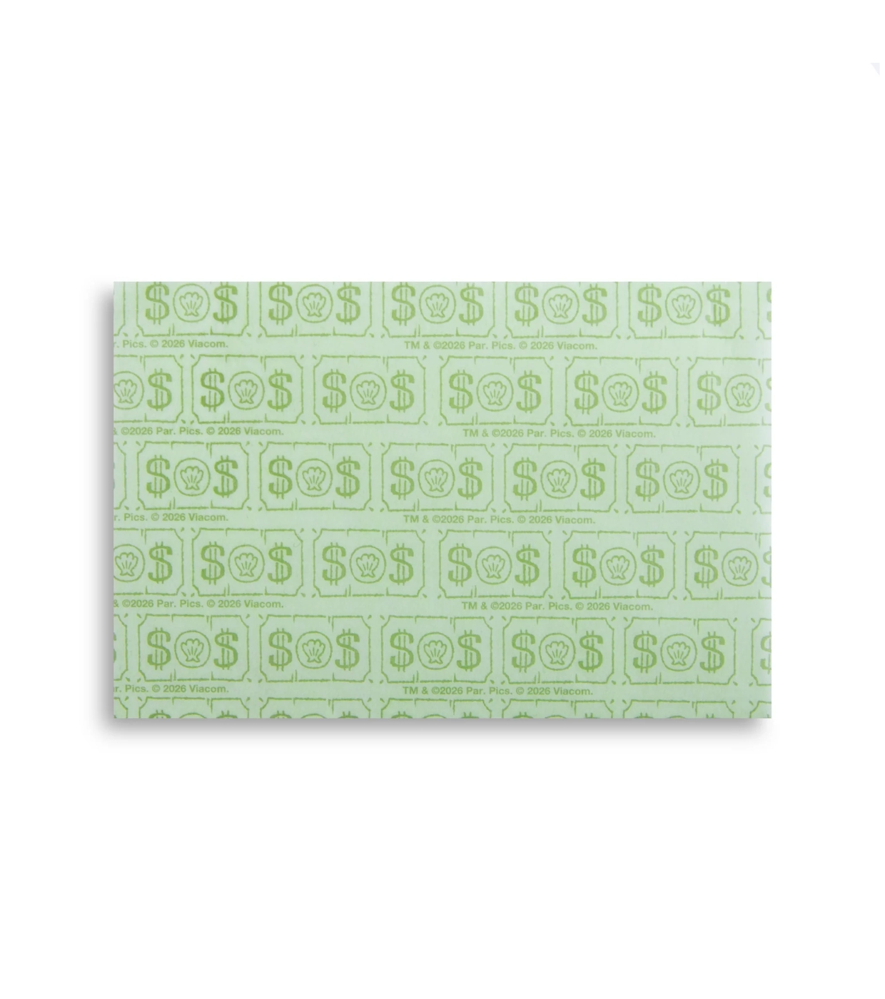 Lethal Cosmetics - *The SpongeBob* - Papel matificante antibrilho Mr. Krabs’ Wallet