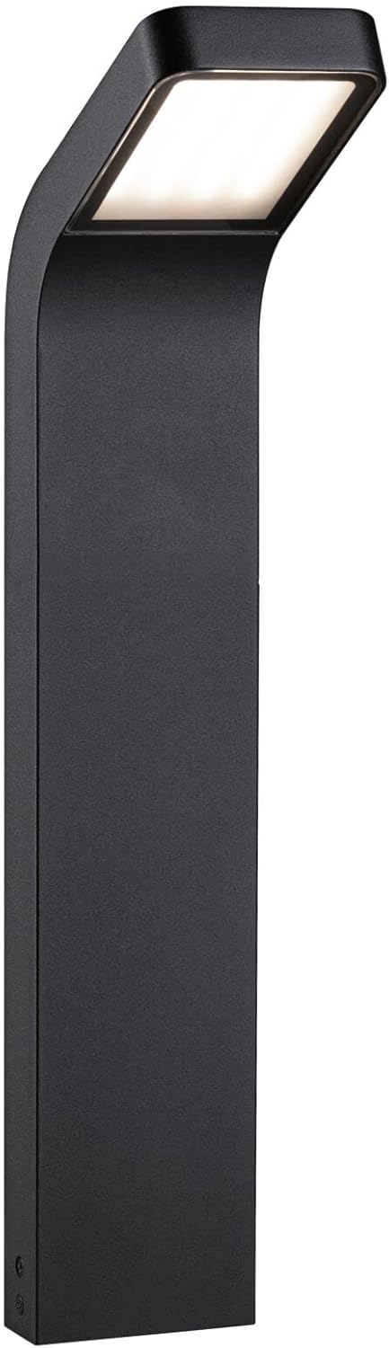 Paulmann 94746 LED Außenleuchte Pollerleuchte Kulma seewasserresistent IP44 500mm 3000K 7,5W 520lm 230V Anthrazit Alu Warmweiß