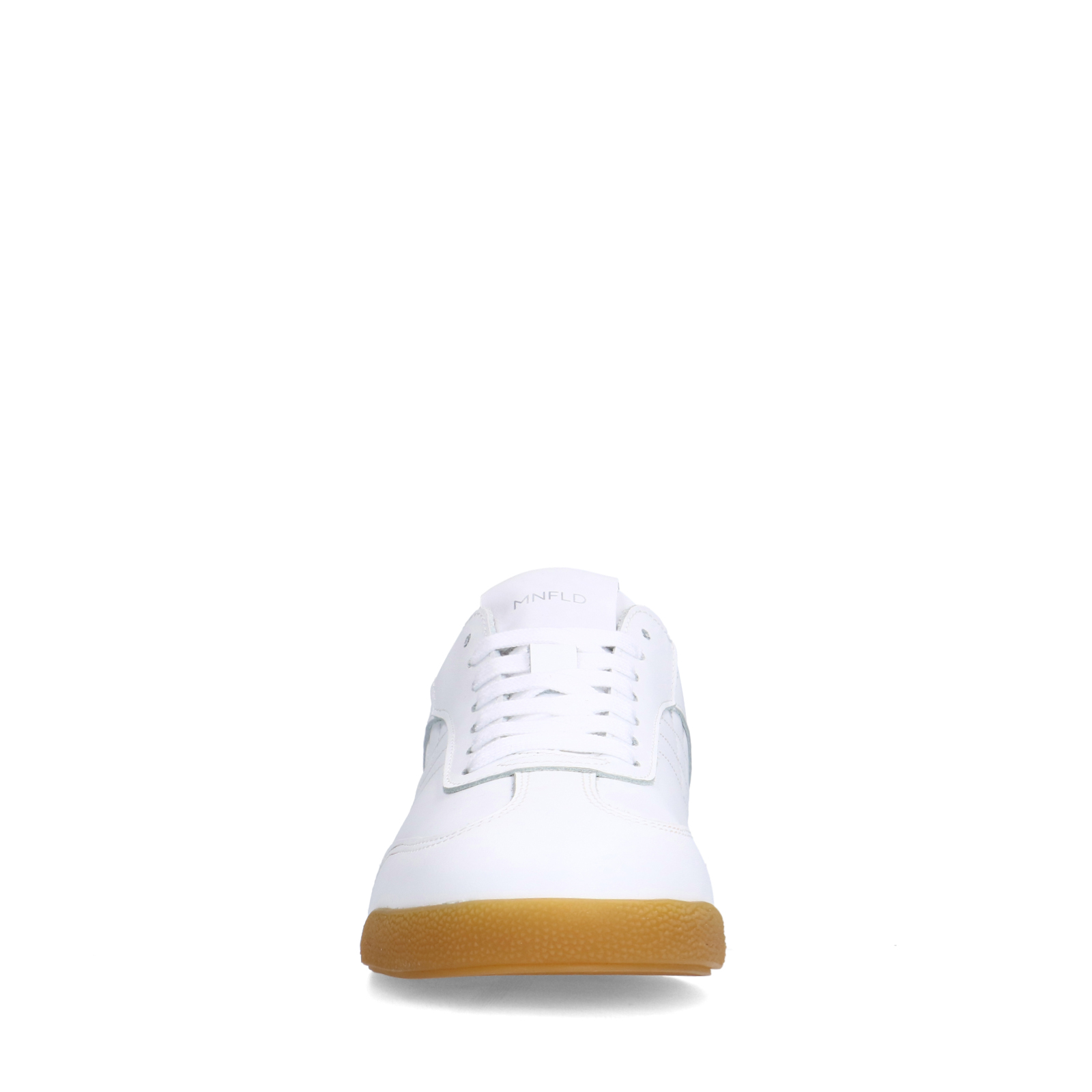 Witte leren sneakers