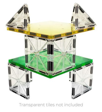 Magna-Tiles Magnet Erweiterungsset - 8 Teile - Rechtecke