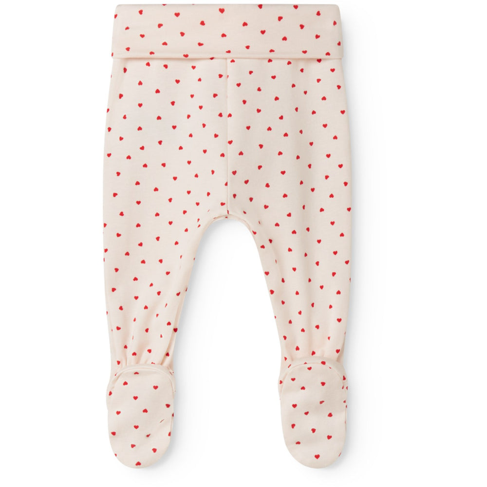 Køb MarMar Newborn Modal Smooth Print Happy Hearts Pixa Bukser