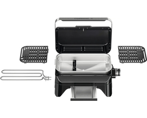 Campingaz Attitude 2go Elektrische Grill 2200 W zwart incl. vetopvangbak, netsnoer, dekselthermometer