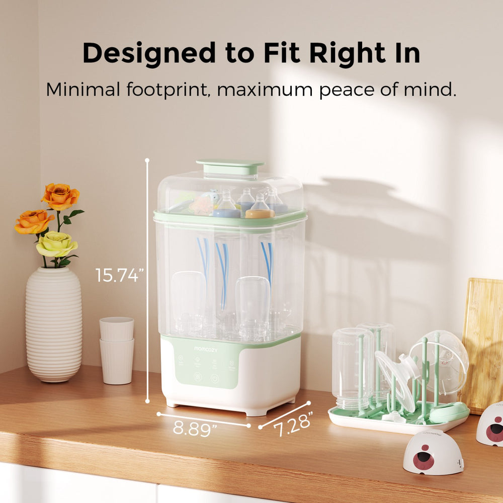Køb Momcozy BS04 4-in-1 Flaske Sterilisator Og Tørrer