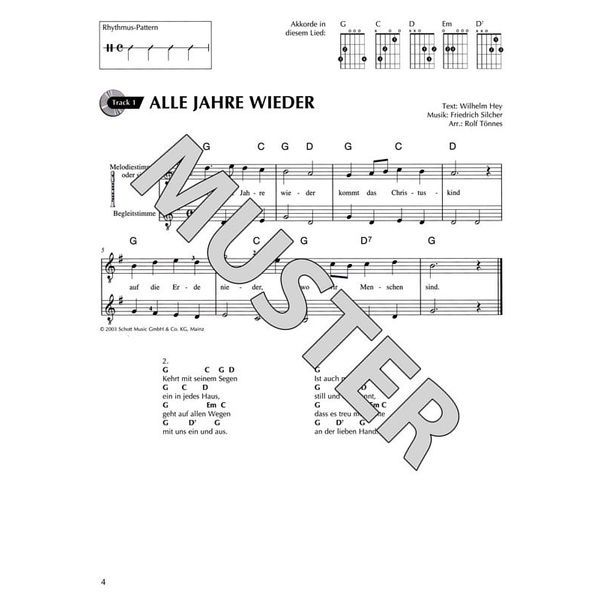 Schott Weihnachtslieder
