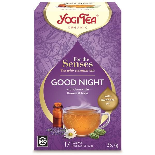 Yogi Tea Bio Sentidos Boa Noite 17 Saquetas
