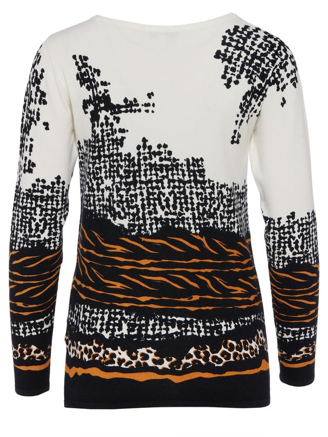 Pullover mit Grafikdruck