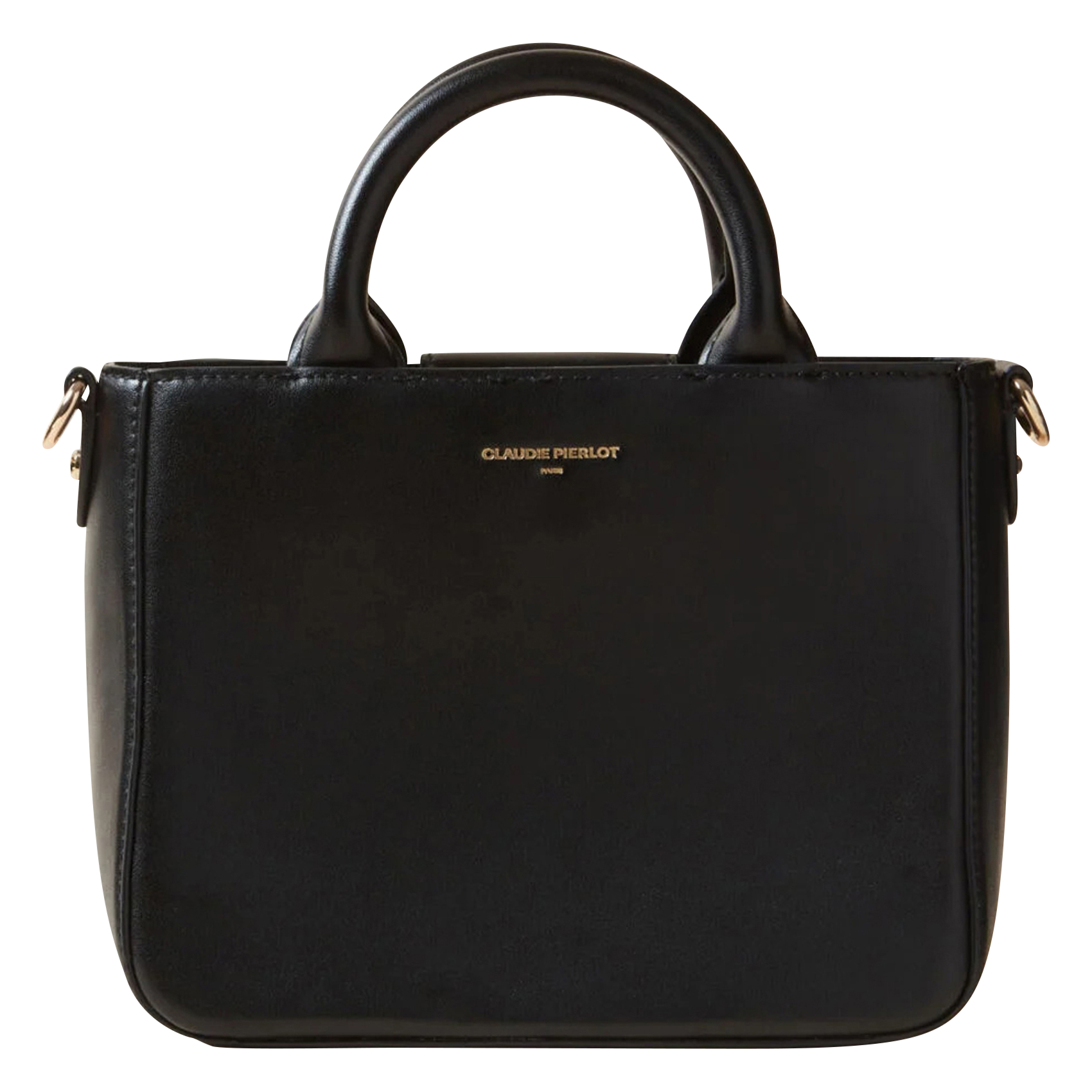 Sac bandoulière en cuir | Noir