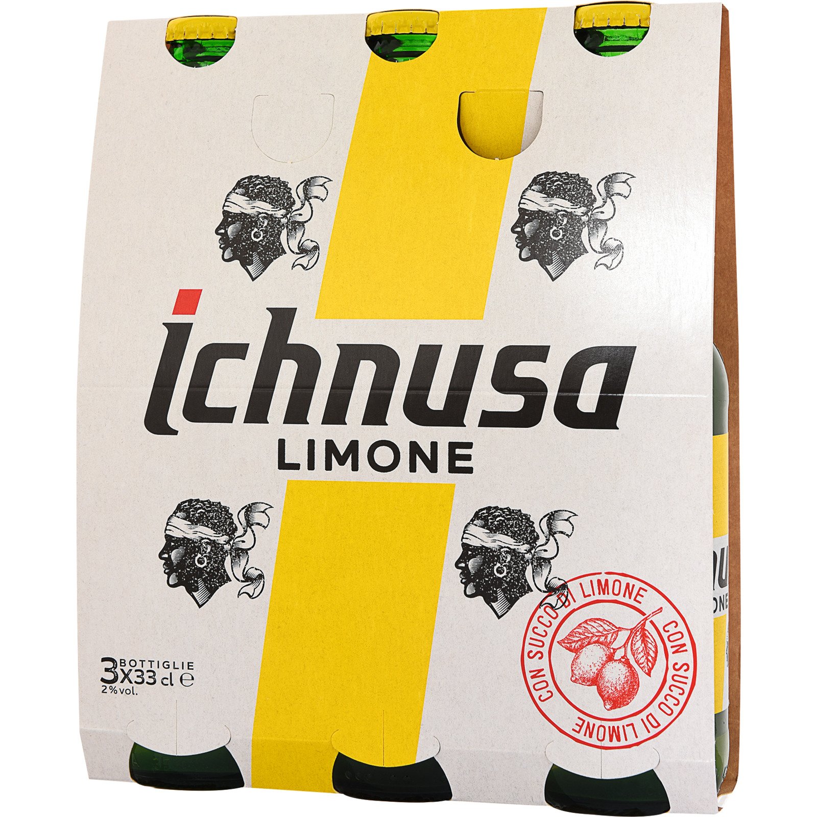 Ichnusa Bier Limone 3 x 33 cl