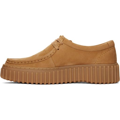 Clarks Torhill Bee D Sko, Light Tan Nubuck, 40