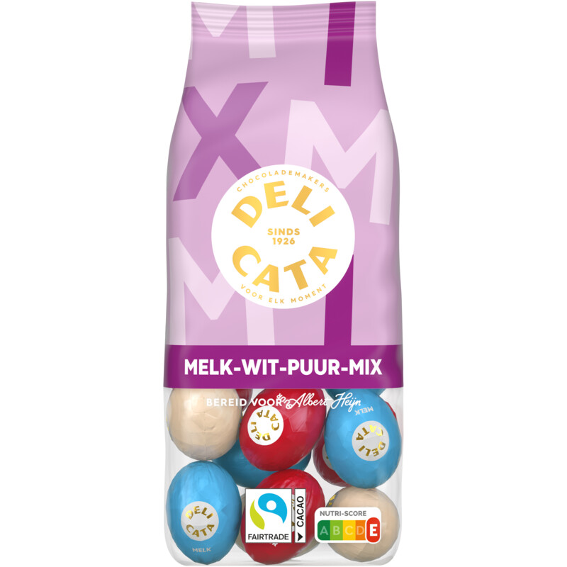 Delicata Paaseitjes melk-wit-puur-mix