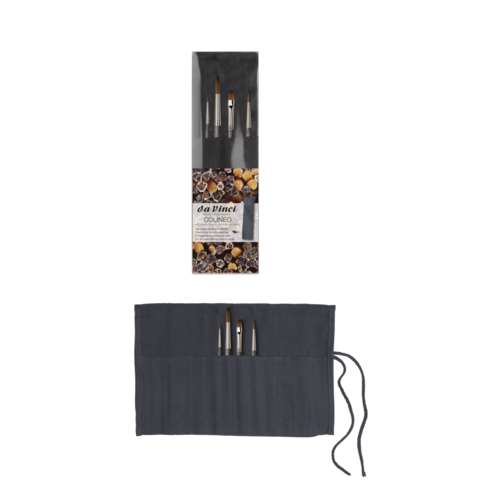 da Vinci COLINEO Set mit Baumwolltasche, 4 Pinsel