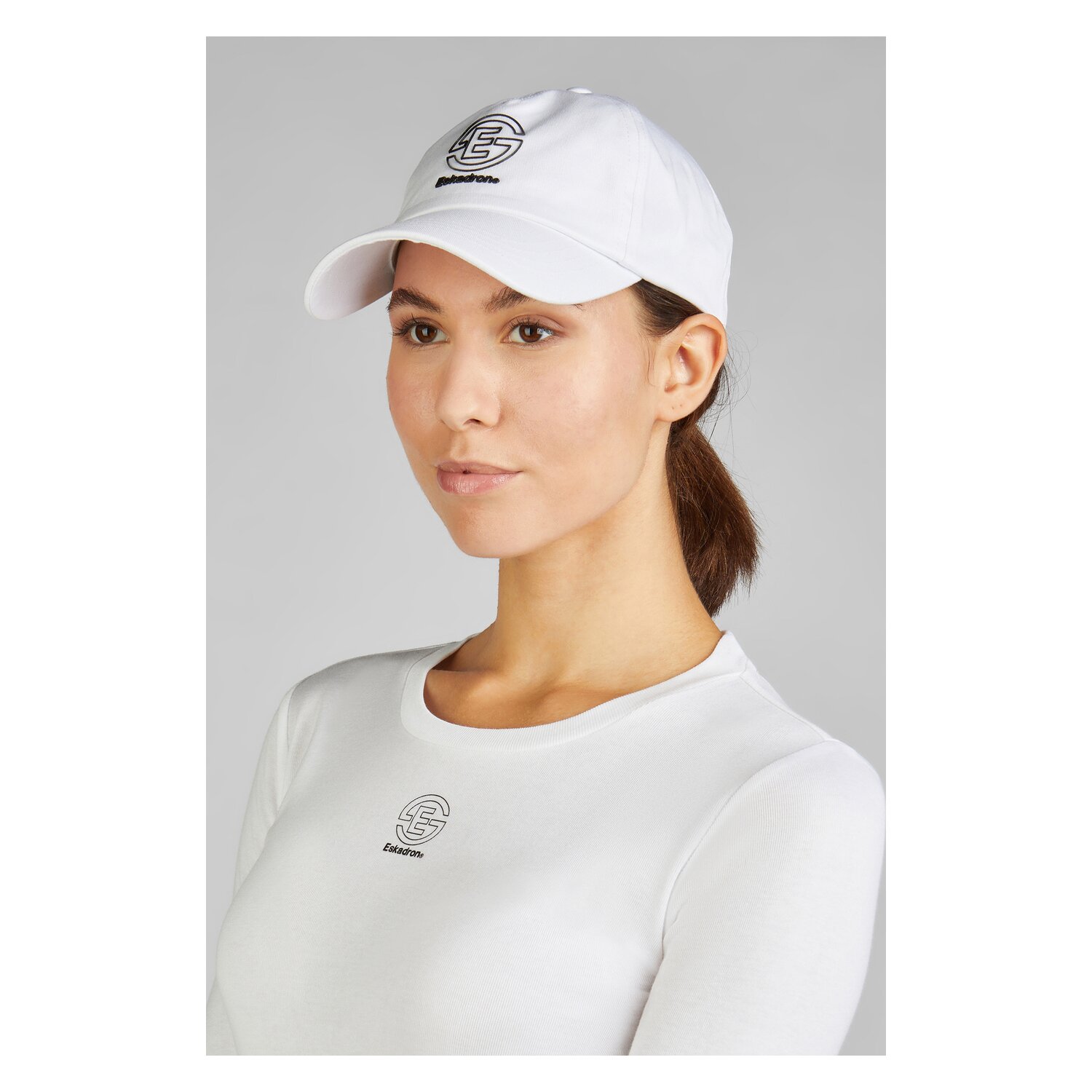 ESKADRON Dynamic Cotton Cap  - white - Einheitsgröße