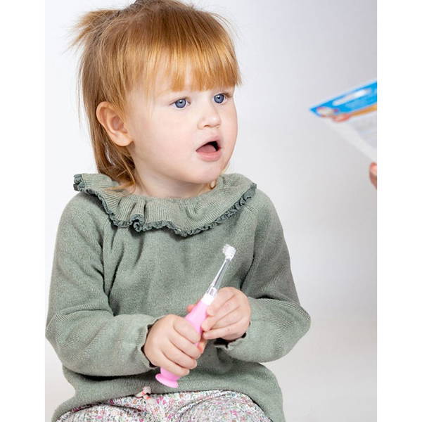Brush-BabyBrush-Baby   Elektrische Zahnbürste BabySonic pink