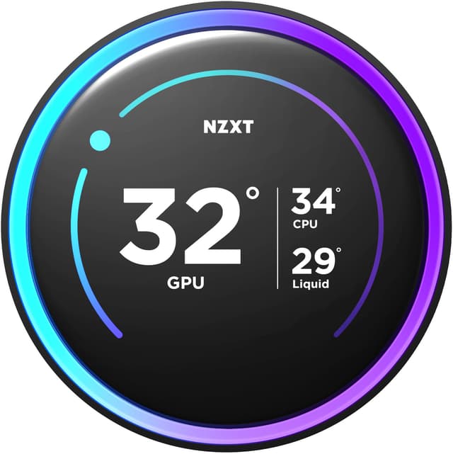 NZXT Kraken 240 Elite V2 CPU-væskekøler (sort)