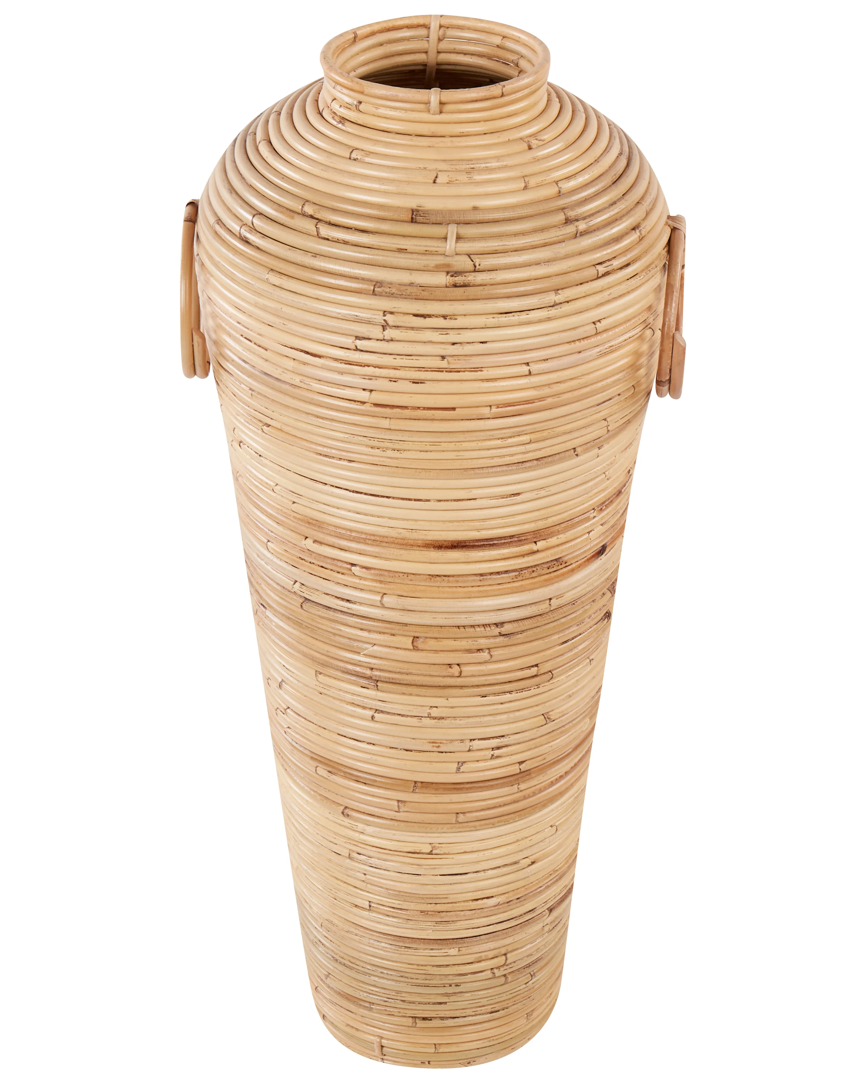 Decoratieve vaas ELATIA Rotan 70 cm Natuurlijk