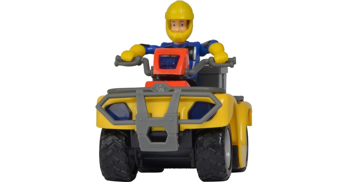 SimbaBrandweerman Sam - Quad Mercury Speelgoedvoertuig  (Voertuig met speelfiguur)