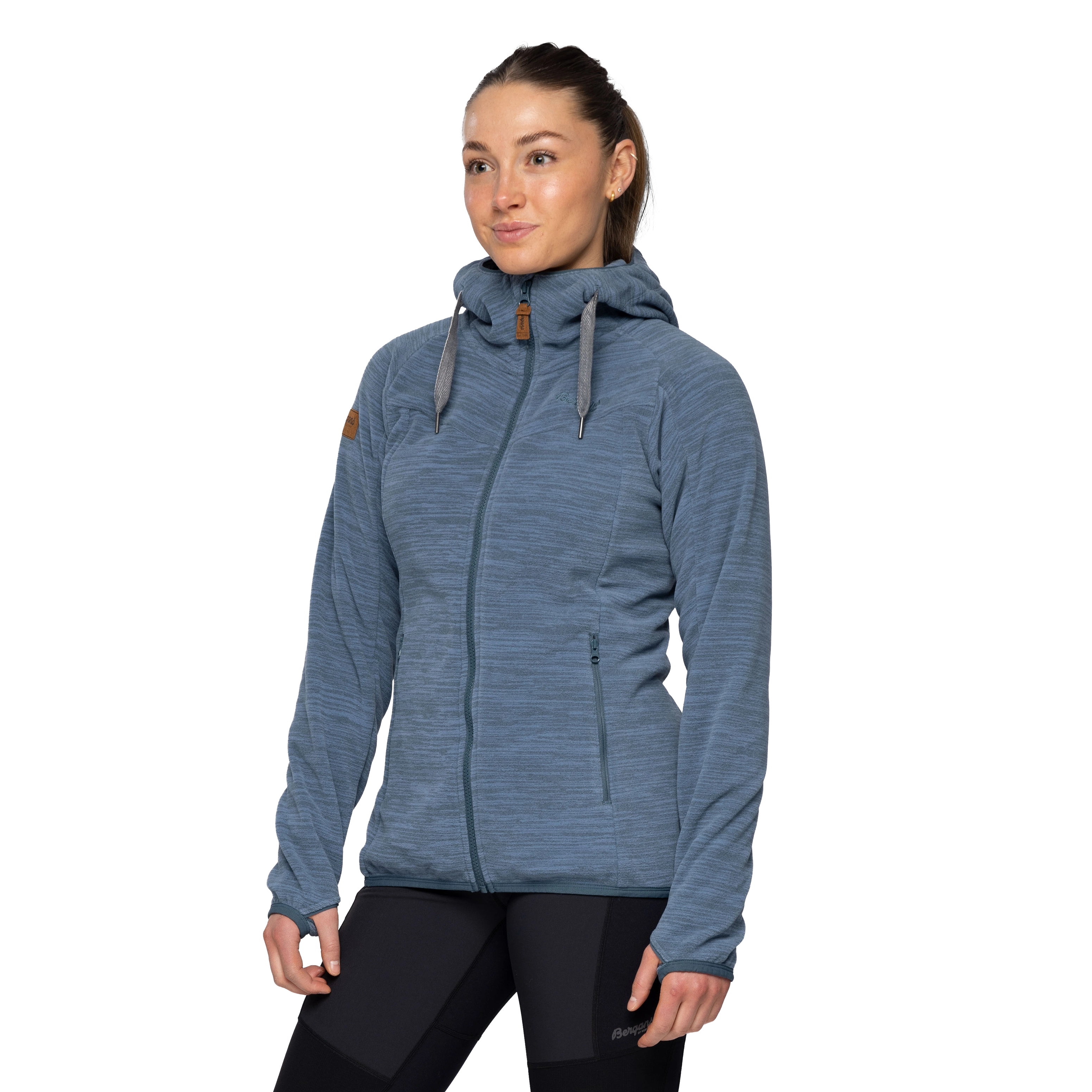 Hareid Fleece W Jacket Orion Blue