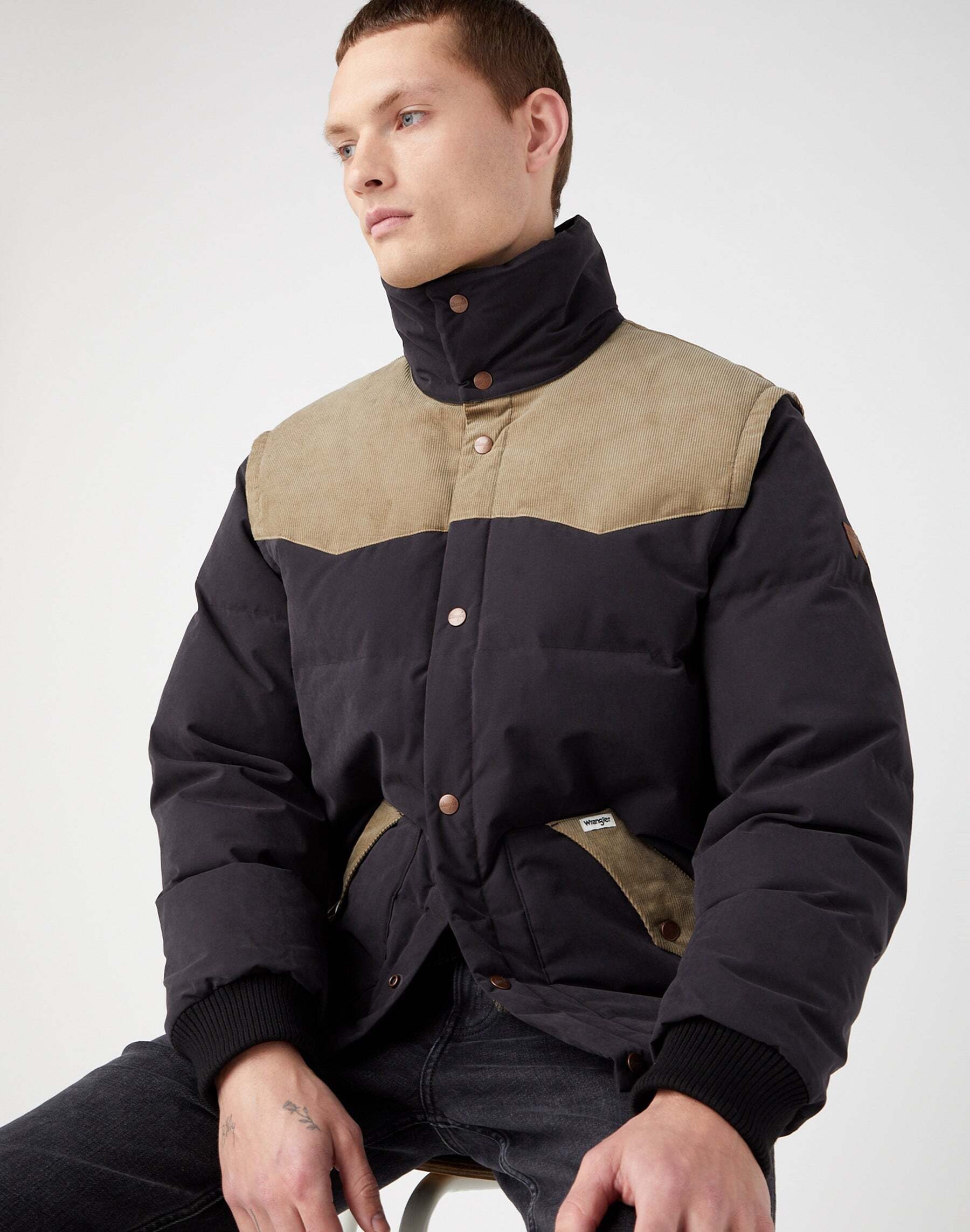 Wrangler Kurzjacke »WRANGLER Jacken Detachable Sleeve«