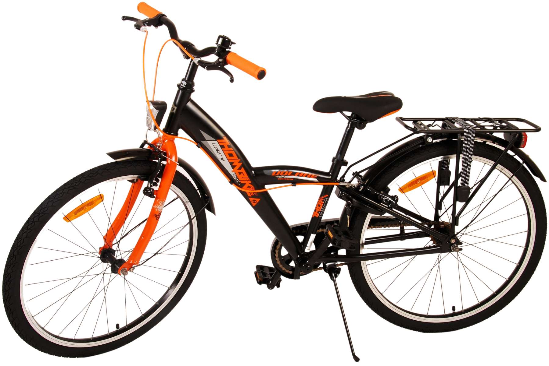 TPFSports Thombike Kinderfahrrad - Jungen - Rücktritt + Handbremse - 24 Zoll - Blau