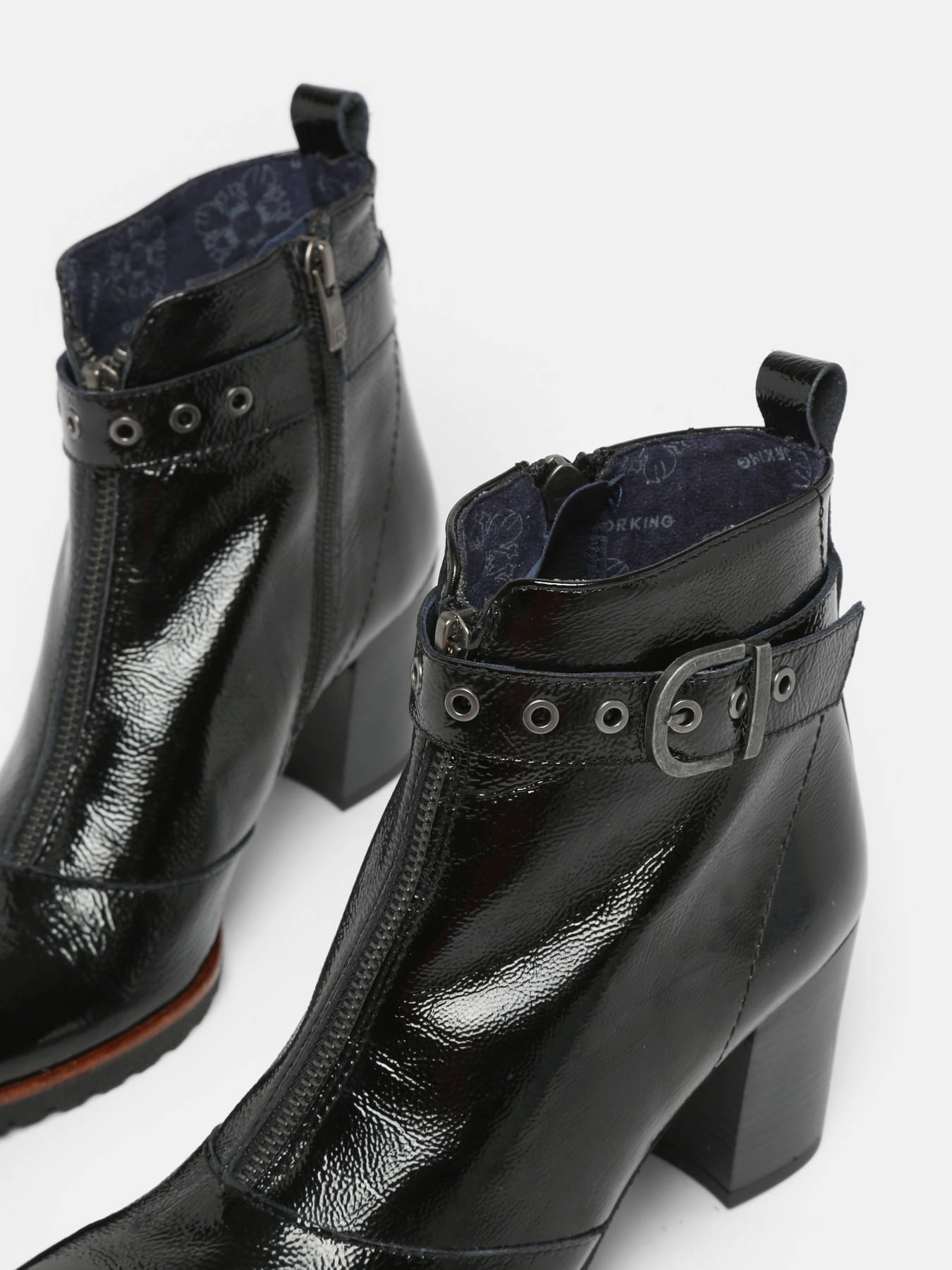 Bottines  talon Thais en cuir DORKING