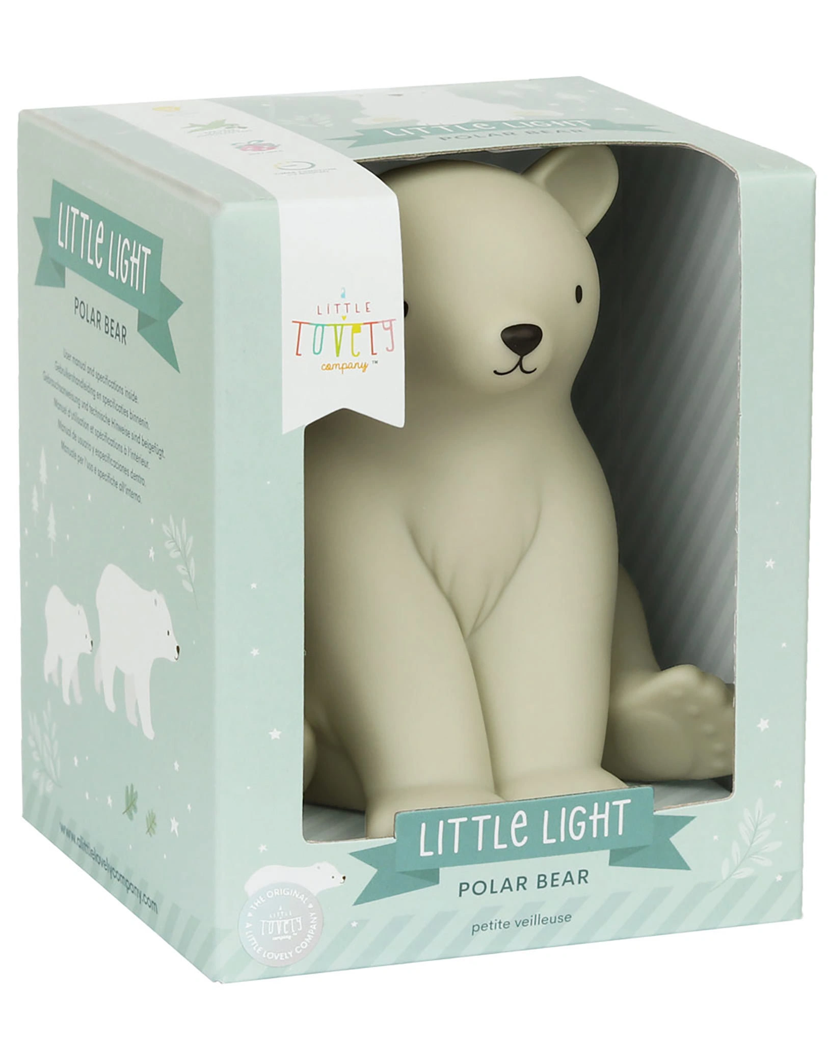 LED-Nachtlicht LITTLE LIGHT POLAR BEAR in weiß