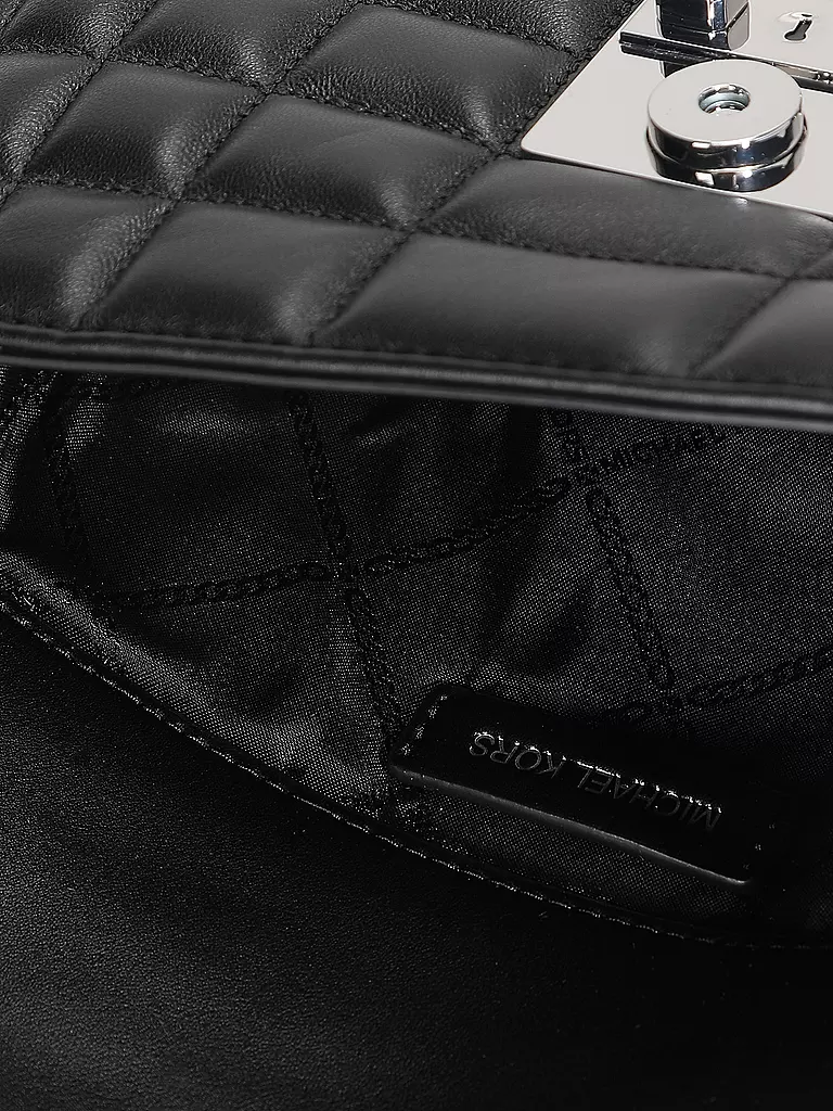 MICHAEL KORS Ledertasche - Mini Bag TRIBECA Small schwarz