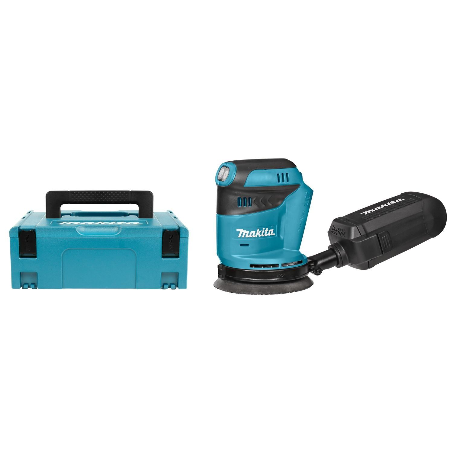 Makita DBO180ZJ Accu Excenter Schuurmachine 18V Basic Body in Mbox