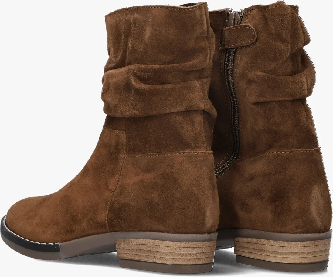 HIP cognac hip enkellaarsjes h1738
