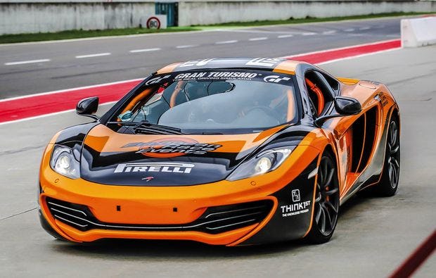 McLaren MP4-12C fahren Lausitzring als Geschenk