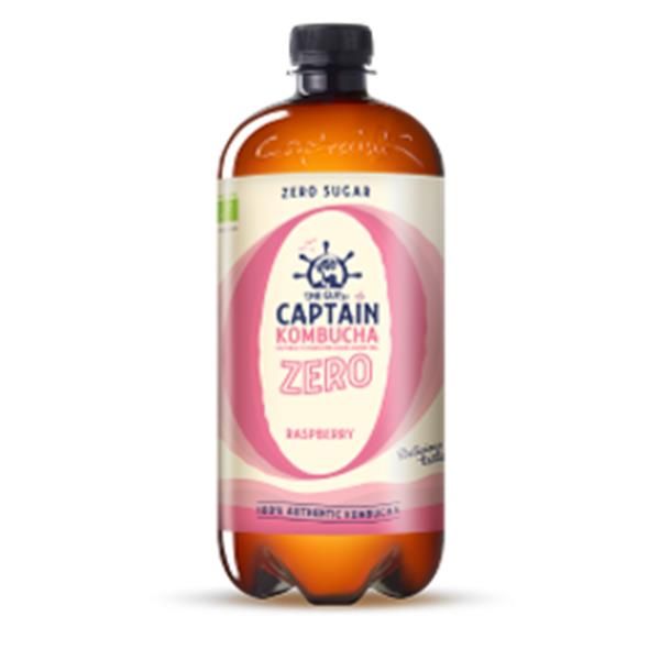 Kombucha Bio Zero Bebida Com Chá. Sabor A Framboesa