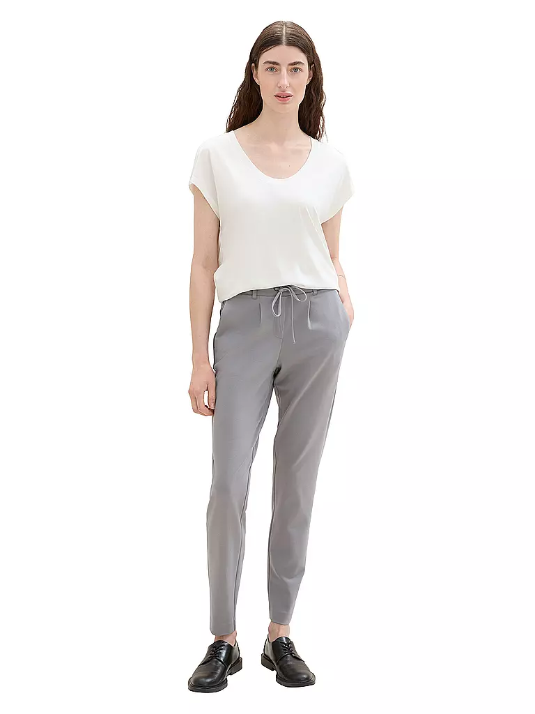 TOM TAILOR Hose Jogging Fit grau
