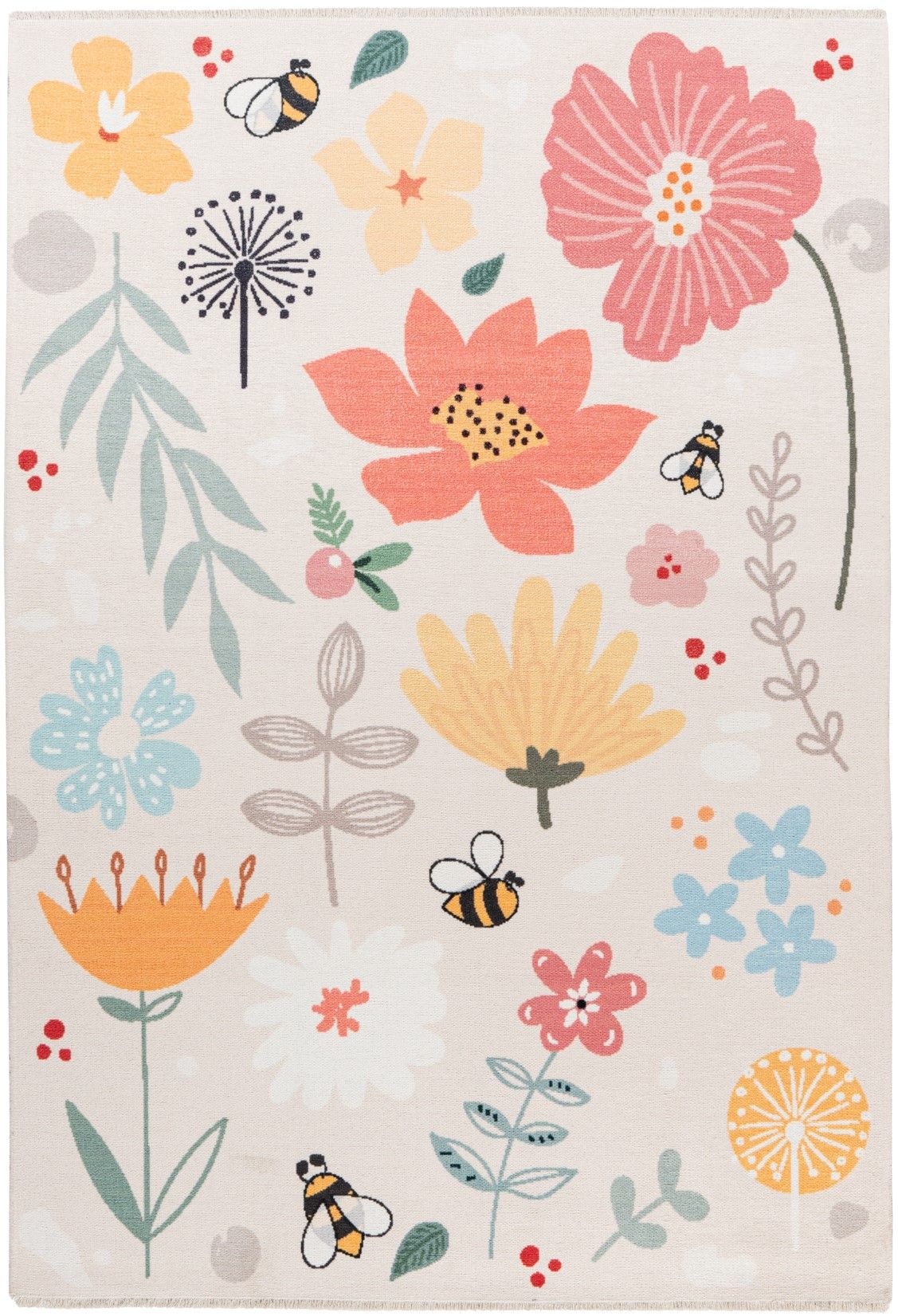 Vloerkleed 623 Flower Greta B115 x D170 x H0.6 cm