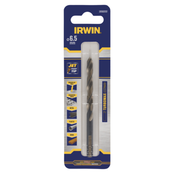 Irwin turbomax metaalboor Ø6.5 mm
