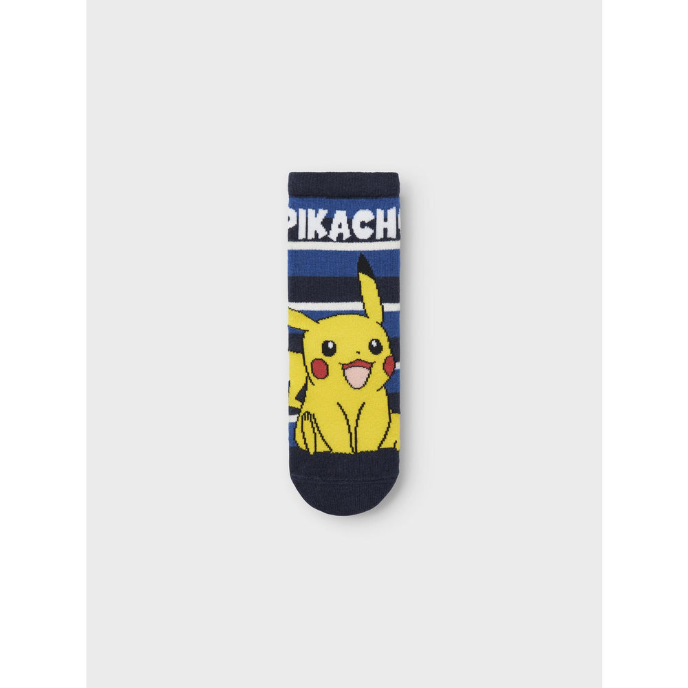 Køb Name It Navy Blazer Mik Pokemon 3-Pak Strømper