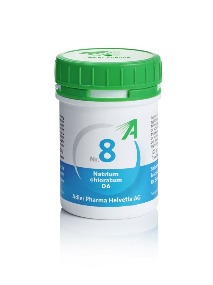 ADLER Nr8 Natrium chloratum Tabl 6 D 100 g