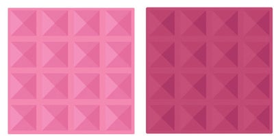 Connetix Magnetiske Byggeklosser Pastel Pink & Berry Base Plate 2 Deler