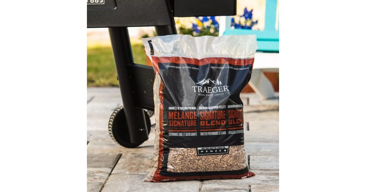 TraegerPellets van hardhout Signature brandstof  (9 kg)