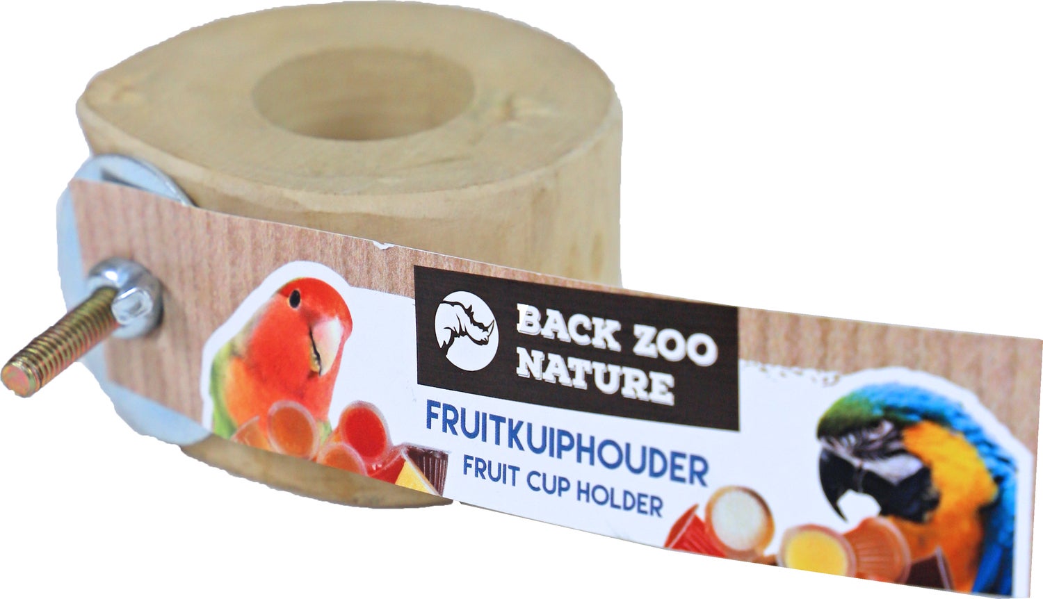 Back Zoo Nature fruitkuiphouder voor 1 cup 8 x 12 x 4,5 cm