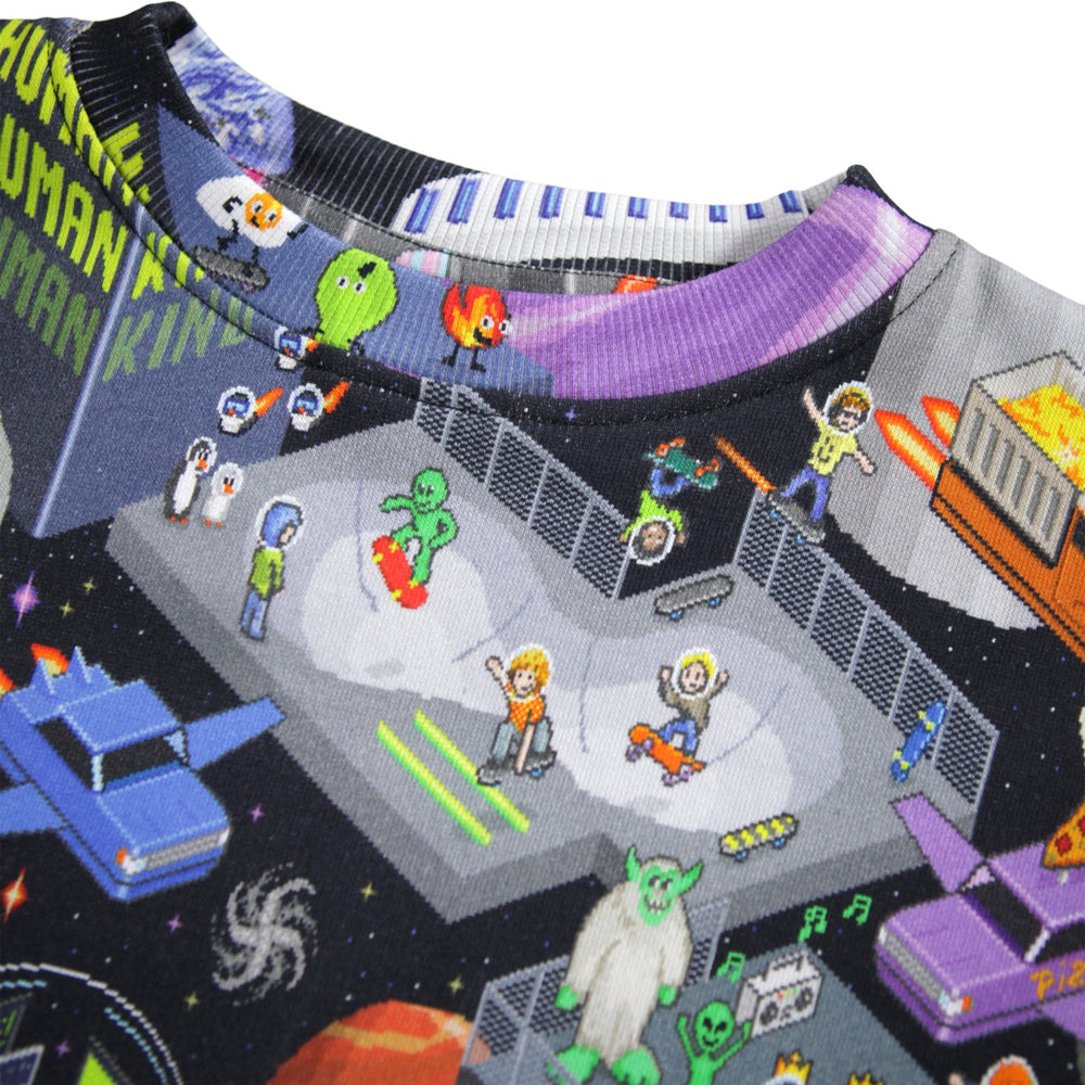 Køb Molo Pixel Space Mattis Sweatshirt