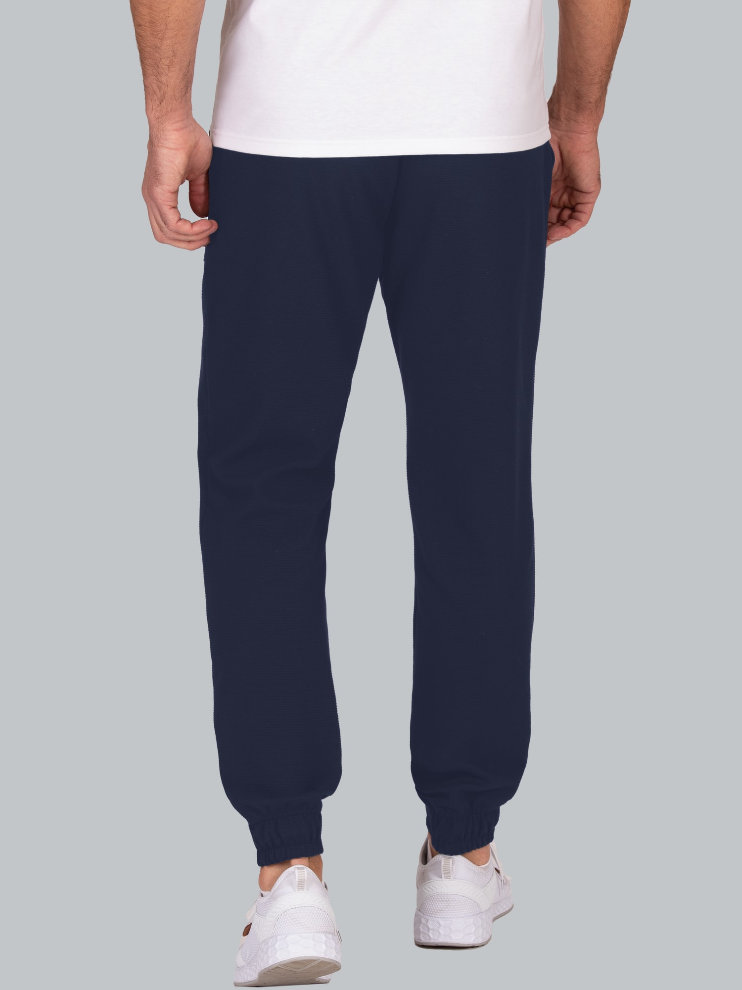 Jogginghose mit aufgesetzten Taschen Navy