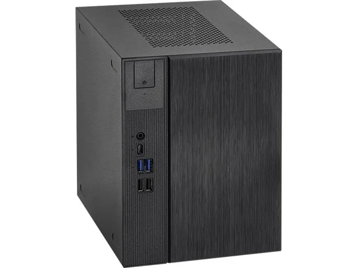 ASRock DeskMeet X300 Series - Barebone - kompakt PC - Socket AM4 - AMD X300 - uden CPU op til - RAM 0 GB - Gigabit Ethernet
