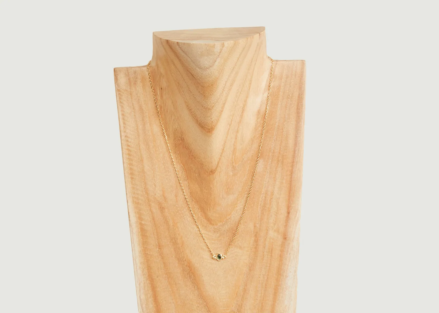 Collier Lila tourmaline verte Monsieur